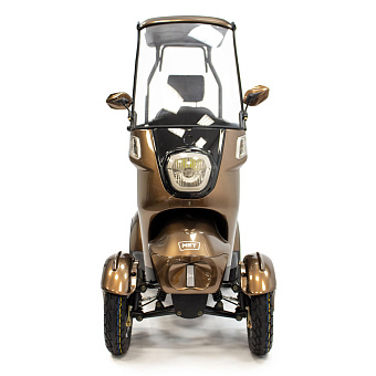 Электрическое кресло-коляска скутер с крышей для инвалидов и пожилых людей с подогревом сиденья 
